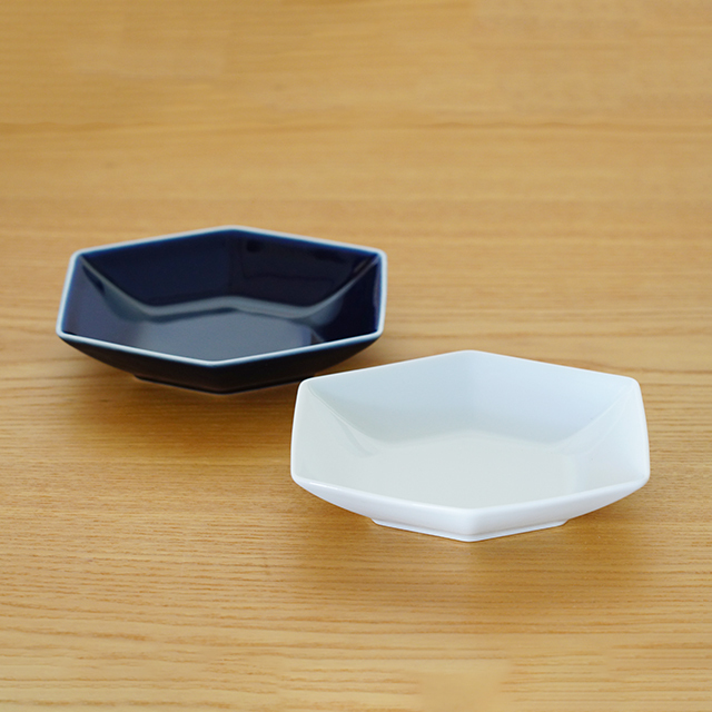 食器 画像 白山陶器 KIKKOU 煮物鉢 2色セット 濃紺 白