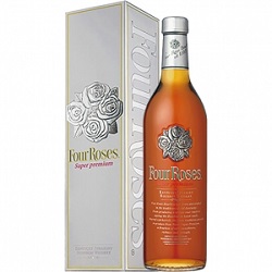 お酒 画像 フォアローゼスプラチナ バーボンウイスキー 750ml 未開封品 箱入り