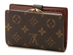 ルイヴィトン 画像 二つ折り財布 がま口 モノグラム ポルトフォイユヴィエノワ