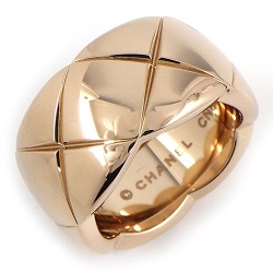 シャネル 画像 指輪 リング ココクラッシュ K18PG