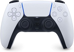 ゲーム 画像 ワイヤレスコントローラー PS5 白 美品
