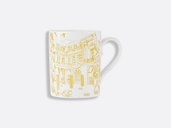 食器 画像 ベルナルド BERNARDAUD マグカップ 風景 イエロー
