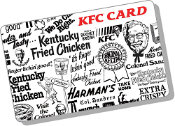金券 画像 KFCカード ケンタッキー 2000円分