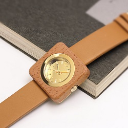 時計 画像 腕時計 レディース トリーバーチ TORY BURCE ブラウン イエローゴールド