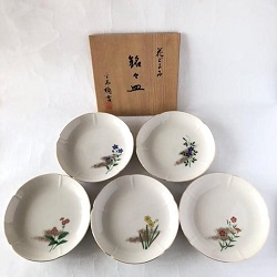 食器 画像 たち吉 銘々皿 花ごよみ 5枚セット
