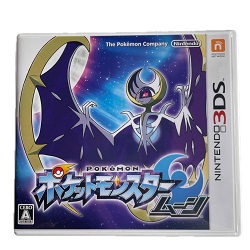 ゲームソフト 画像 ポケットモンスター ムーン NINTENDO 3DS CERO A 全年齢対象 美品