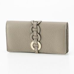 ブランド品 画像 クロエ Chloe 長財布 DARRYL グレー