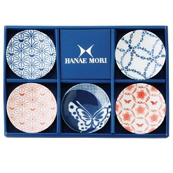 食器 画像 ハナエモリ HANAE MORI 小紋豆皿揃