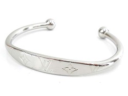 ルイヴィトン 画像 バングル ジョンク モノグラム シルバー