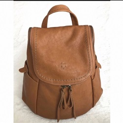 バッグ 画像 Marmelo マルメロ 本革リュック キャメル 美品