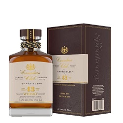 お酒 カナディアンクラブ クロニクルズ 43年 カナディアンウイスキー 750ml 未開封品 箱入り
