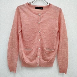 古着 画像 カーディガン ピンク green lavel relaxing Mサイズ レディース 美品