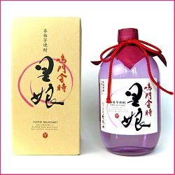 お酒 画像 鳴門金時 里娘 長期貯蔵 本格芋焼酎 720ml 未開封品 箱入り