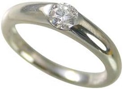 プラチナ製品 画像 Pt800 エンゲージリング ダイヤ