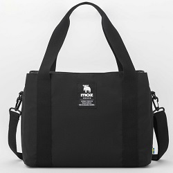 バッグ 画像 2WAYバッグ BIGショルダー 黒 MOZ SWEDEN 美品