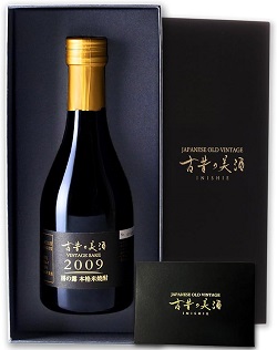 お酒 画像 古昔の美酒 房の露 2009年 長期熟成 米焼酎 300ml 未開封品 箱入り