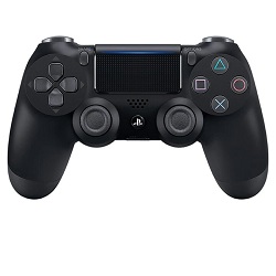 ゲーム 画像 ワイヤレスコントローラー 黒 PS4 bihinn