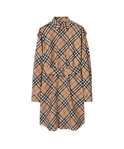 ブランド品 画像 バーバリー Burberry チェックコットンシャツドレス