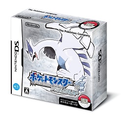 ゲームソフト 画像 ポケットモンスター 銀 ソウルシルバー ポケウォーカー付 美品