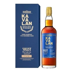 お酒 画像 KAVALAN カバラン ソリスト ヴィーニョ カスクストレングス シングルモルトウイスキー 700ml 未開封品 箱入り