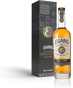 お酒 画像 イーガンズ Egans ヴィンテージ グレーンウイスキー 700ml 未開封品 箱入り