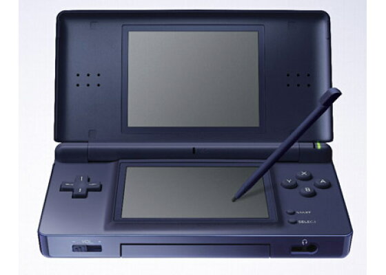 ゲーム機 画像 NINTENDO DS lite エナメルネイビー 美品