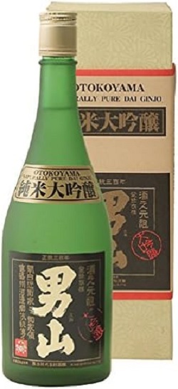 お酒 画像 男山 純米大吟醸 北海道 日本酒 720mi 未開封品 箱入り