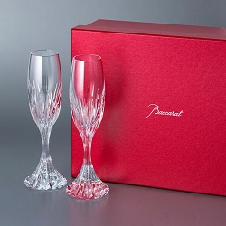 食器 画像 バカラ Baccarat シャンパングラス マッセナ シャンパンフルート ペア