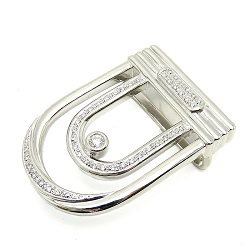 プラチナ製品 画像 Pt900 バックル ダイヤ