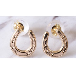 金製品 画像 K10 10金 ピアス 馬蹄