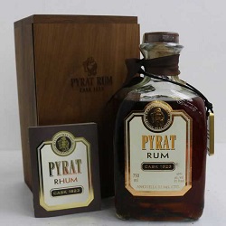 お酒 画像 パイレート カスク 1623 ラム酒 750ml 未開封品 木箱入り