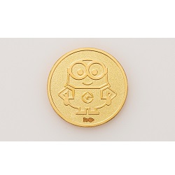 金製品 画像 K24 24金 純金メダル ミニオンズ ボブ