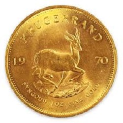 金製品 画像 K22 22金 クルーガーランド金貨 1oz 南アフリカ