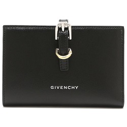 ブランド品 画像 ジバンシー GIVENCHY 二つ折り財布 黒 ヴォワイユー