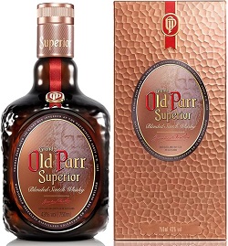 お酒 画像 オールドパー スーペリア スコッチウイスキー 750ml 未開封品 箱入り