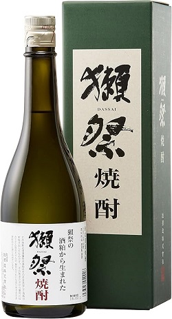 お酒 画像 獺祭だっさい焼酎 米焼酎 旭酒造 720ml 未開封品 箱入り