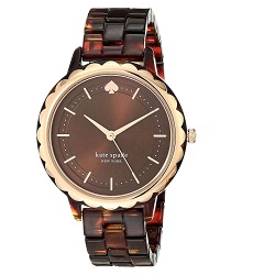 時計 画像 腕時計 レディース ケイトスペード Kate Spade New York モーニングサイド アセラート Tortoise 美品