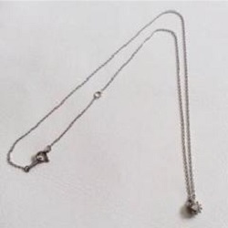 プラチナ製品 画像 Pt585 ネックレス ダイヤ