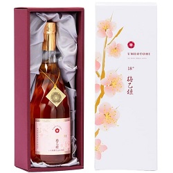 お酒 画像 梅乙姫 UMEOTOHI 本格芋焼酎仕込み 梅酒 720ml 未開封品 箱入り