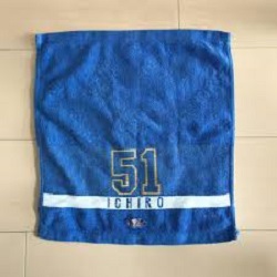 雑貨 画像 イチロー ICHIRO オリックスブルーウェーブ 51 ハンドタオル 未使用品