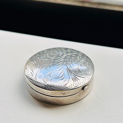 銀製品 画像 シルバー925 ピルケース
