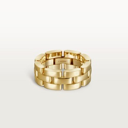ブランド品 画像 カルティエ リング 指輪 マイヨンパンテール 3連 K18YG