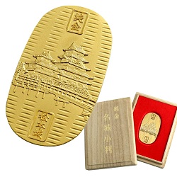 金製品 画像 K24 24金 純金 名城小判 松本城