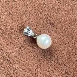 プラチナ製品 画像 Pt800 ペンダントトップ パール