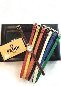 時計 画像 腕時計 レディース フェンディ FENDI チェンジベルト カメレオン 8色 美品