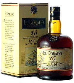 お酒 画像 エルドラド 15年 ラム酒 750ml 未開封品 箱入り