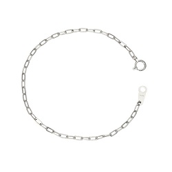プラチナ製品 画像 Pt850 ブレスレット 小豆チェーン