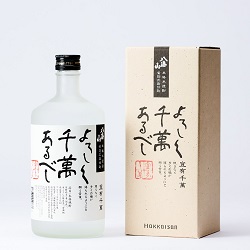 お酒 画像 よろしく千萬あるべし 八海山 米焼酎 720ml 未開封品 箱入り