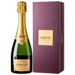 お酒 画像 クリュッグ グランドキュヴェブリエット シャンパン 375ml 未開封品 箱入り