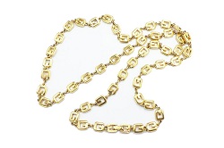 ブランド品 画像 ジバンシー GIVENCY ネックレス Ｇマーク ロゴ ゴールド